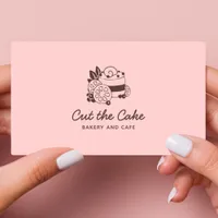 Bakery Pastry Chef Cake Logo Business Card