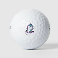 Fantasy Unicorn Golf Balls
