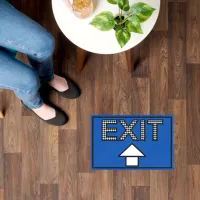 Exit Floor Sign Floor Decals