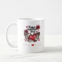 Skeleton Hands Valentines Day Classic Coffee Mug