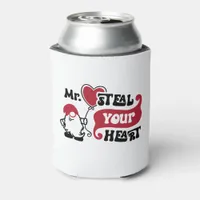 Personalized Mr. Steal Your Heart - Valentine Can Cooler