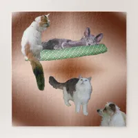 Puzzle - Floating Cats