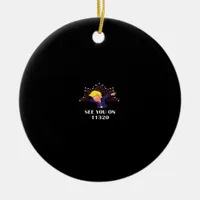 Funny Dabbing See 11320 Design Graphic Ceramic Ornament