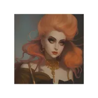 The Goddess Wood Wall Art