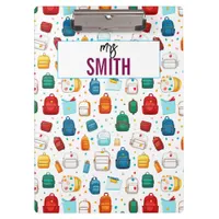 Personalized Teacher – Custom Name Back to school Clipboard