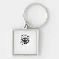 Halloween F-Caw-F Bird Cool Unique Keychain