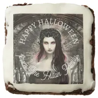 Happy Halloween Steampunk Gothic Fallen Angel Brownie