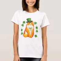 Lucky Ginger Kitty St Patricks T-Shirt