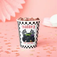 Monster Trucks 1st Birthday Party  Paper Cups