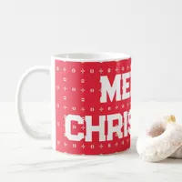 Geometric Christmas Pattern -  Coffee Mug