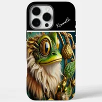 The Green Frog King iPhone 16 Pro Max Case