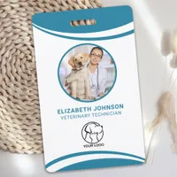 Veterinary Hospital Employee Photo ID Badge