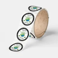 Custom Logo Golf Club Swag Memorial Tournament Classic Round Sticker