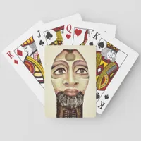 Egyptian goddess beautiful painting poker cards