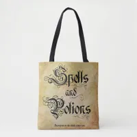 Spells and Potions Tote Bag