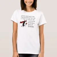 That Zinvincible Feeling Funny Zin Wine Quote T-Shirt