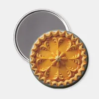 Pumpkin Pie Food Magnet