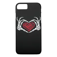 Heart Hands Skeleton iPhone 8/7 Case