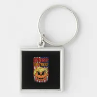 Trumpkin Or Treat Funny Halloween Trumpkin Keychain