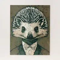 Aristocrat Hedgehog Jigsaw Puzzle