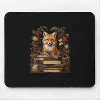 Cottagecore Aesthetic Book Lover Goblincore Retro  Mouse Pad