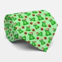 Cute Christmas Teddy Bears  Neck Tie