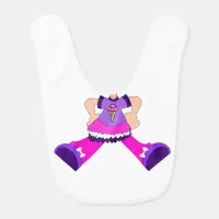 Funny Baby Girl Bib