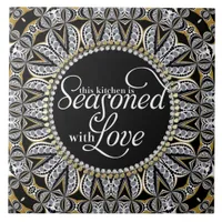 Tribal Batik Season with Love Home Decor Kitchen Tile