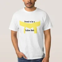 Martial Arts Proud to be a Yellow Belt T-Shirt