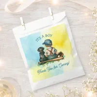 It's a Boy  | Baseball Themed Baby Shower Favor Bag