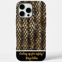 Exquisite snake skin patterns in nature iPhone 16 pro max case