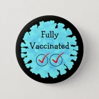 Fully Vaccinated against Covid 19 Button