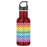 Rainbow Colors  | Cute Back to School Stainless Steel Water Bottle