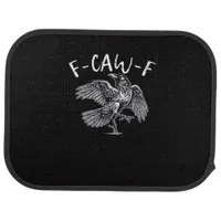 F-Caw-F Crow Retro Classic Car Floor Mat