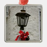 Holiday Decorated Pella, Iowa Metal Ornament