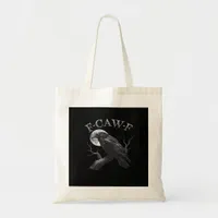 Crow F-Caw-F Funny Bird Moon Retro Classic Tote Bag
