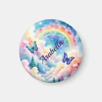 Magical Butterflies and Rainbow Colors Magnet