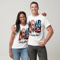 Camping Mode Nature Adventure Scenes T-Shirt