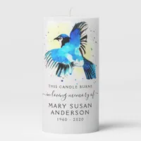 This Candle Burns Blue Bird Memorial Tribute