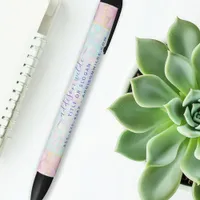 Opal Gemstone Pastel Irides Business Pen