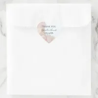 Pink Rose Quartz Wedding Thank You Favor Tag