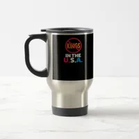 No Kings In The USA Travel Mug