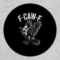 F-Caw-F Crow Retro Classic Patch