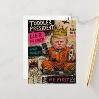 The Big Toddler President Postcard