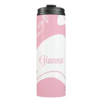 Minimalist Pattern Personalized Thermal Tumbler