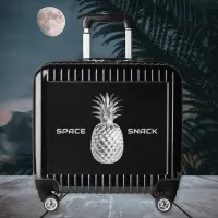 Silver Pineapple Space Snack Tropical Fruit Quirky Luggage