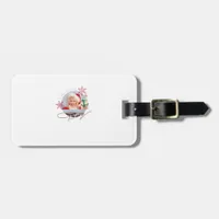 Tis The Season To Be Dolly Vintage Luggage Tag