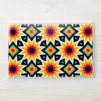 Stylish Colorful Girly Chic Geometric Pattern HP Laptop Skin