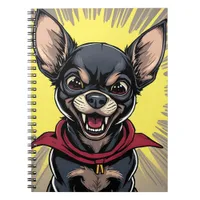 Funny Crazy Chihuahua   Notebook