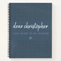 Love Letters to My Husband Keepsake Journal